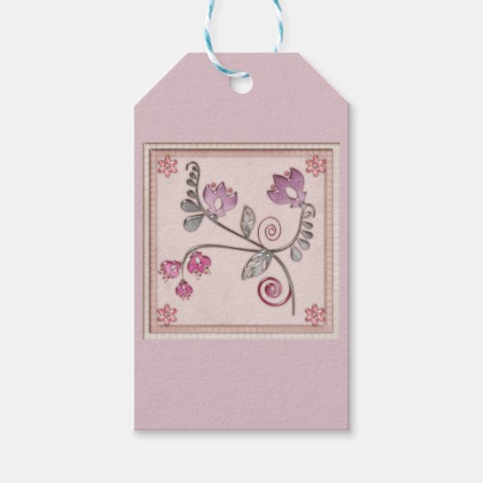 Glastegels Cadeaulabel (Voorkant)