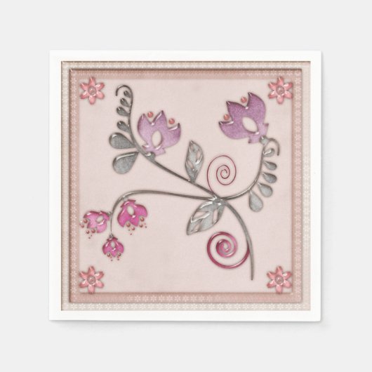 Glastegels Servet (Voorkant)