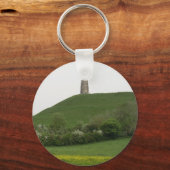 Glastonbury Tor Sleutelhanger (Voorkant)