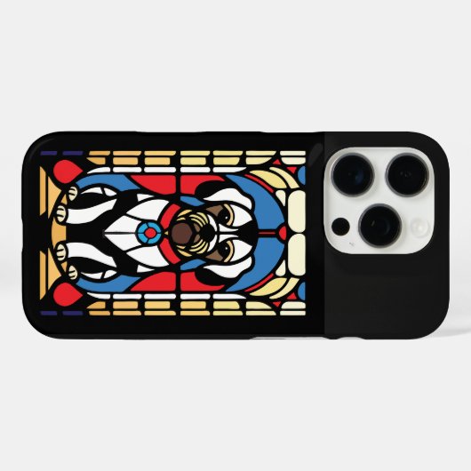 glasvochthond Case-Mate iPhone case (Achterkant (horizontaal))