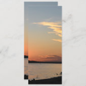 Glat Card Sunset Design (Part of collection; wrapp (Voorkant / Achterkant)