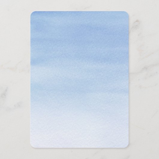 Glaucous Blue Waterverf String Lights Informatiekaartje (Achterkant)