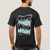 Glaury Black Edition – Mind Over Matter T-shirt (Achterkant)