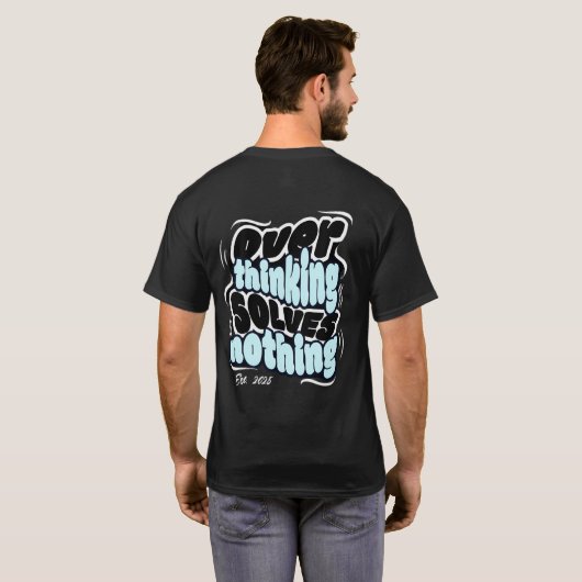 Glaury Black Edition – Mind Over Matter T-shirt (Achterkant volledig)
