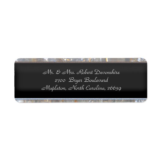 Glayce Art Deco Etiket (Voorkant)