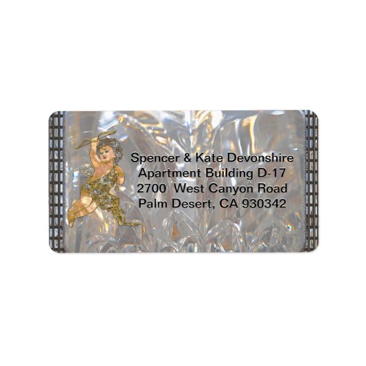 Glayce Cherub Etiket (Voorkant)