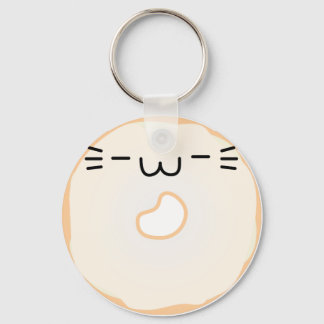 Glazed Cat Donut Sleutelhanger Stretted