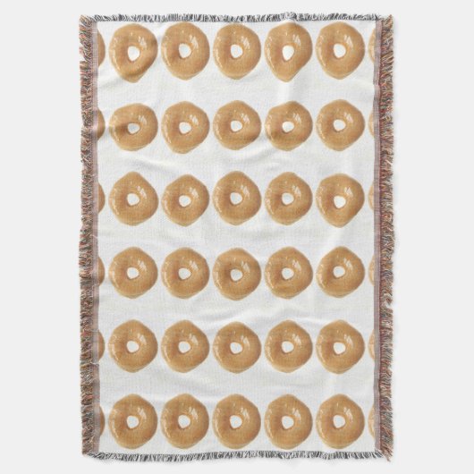 Glazed Donut Deken (Voorkant Verticaal)