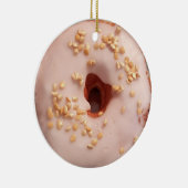 Glazed Donut Kerstmis Keramisch Ornament (Rechts)