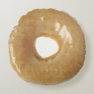Glazed Donut Rond Kussen