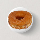 Glazed Donut Ronde Button 3,2 Cm (Voorkant)
