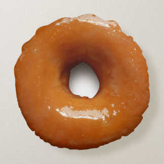 Glazed Donut Round Pillow Rond Kussen