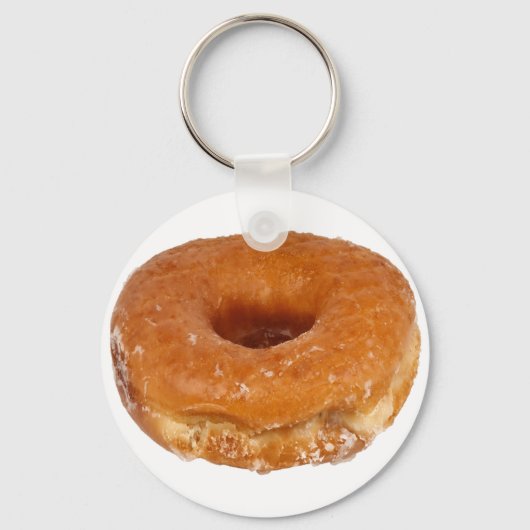 Glazed Donut Sleutelhanger (Voorkant)