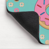Glazed Donuts Custom Name Muismat (Hoek)