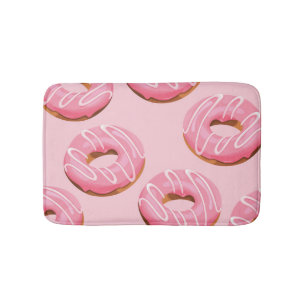 Glazed Donuts Naadloze Achtergrond Badmat