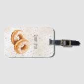 Glazed Donuts Sweet Treats Bagagelabel (Voorkant (horizontaal))