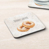 Glazed Donuts Sweet Treats Bier Onderzetter (Linkerzijde)