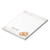 Glazed Donuts Sweet Treats Notitieblok (Gedraaid)