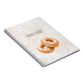 Glazed Donuts Sweet Treats Notitieboek (Rechterzijde)