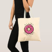 Glazeerd en samengeklonken roze sprinkhaan Tas (Voorkant (product))