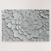 glazen beeldhouwpuzzel legpuzzel (Horizontaal)