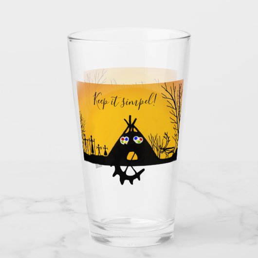 Glazen beker (Voorkant)