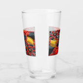 Glazen beker met Duitsland Kleuren (Rechts)