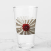 Glazen beker met Japanse kleuren (Achterkant)