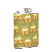 glazen bietenpatroon heupfles (Rechts)