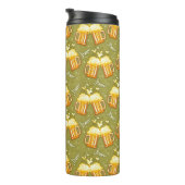 glazen bietenpatroon thermosbeker (Geroteerd rechts)