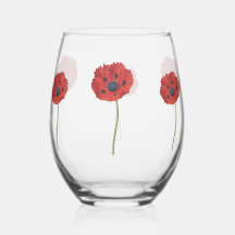 Glazen Bloem Tumbler – Elegante Bloemendesign