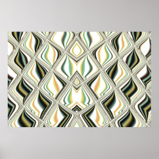 glazen blokjes poster