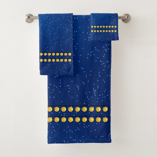 Glazen Buttonnen Bad Handdoek (Insitu)