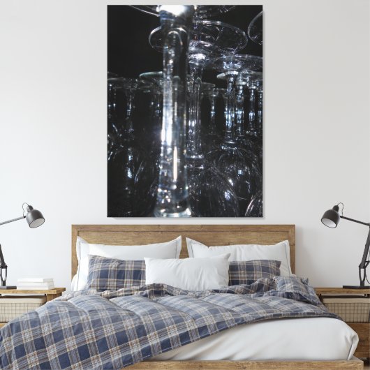 Glazen Canvas Afdruk (Insitu (Slaapkamer))