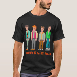 glazen dieren Essentiële T-shirt