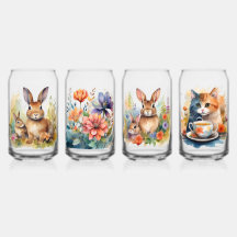 Glazen Drinkware Set voor Verjaardag en Baby showe