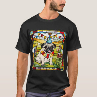 Glazen Feest Pug: Paul T-shirt