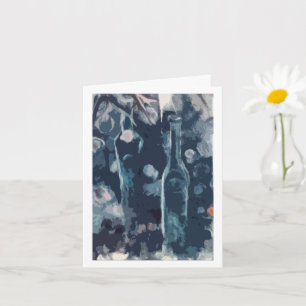 Glazen flessen Puget Sound Kaart