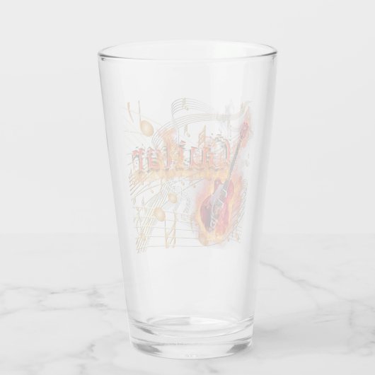 Glazen gitaar (Achterkant)