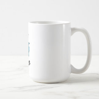 Glazen gymliefhebber koffiemok