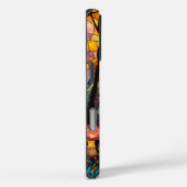 Glazen in lood paddenstoelenlichtpad Case-Mate iPhone case (Achterkant / Rechts)