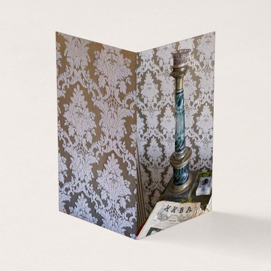  glazen kaarthouder visitekaartjes (Buitenkant)