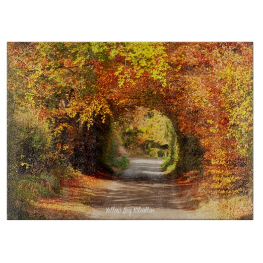 Glazen kapbord snijplank (Voorkant)