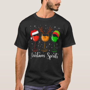 glazen kerstkraltjes met kerstmis t-shirt