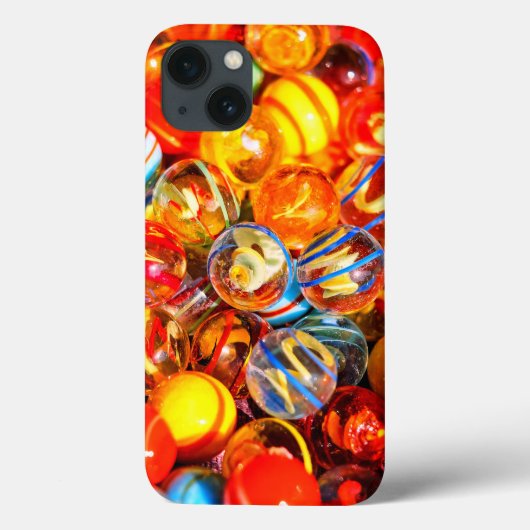 Glazen knikkers kleurrijke  nostalgisch Case-Mate iPhone case (Achterkant)