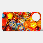Glazen knikkers kleurrijke  nostalgisch Case-Mate iPhone case (Achterkant (horizontaal))
