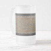 Glazen koffie-microgolf-16-20 matglas bierpul (Voorkant links)