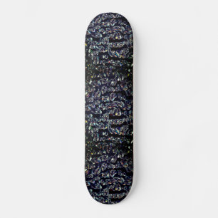 Glazen kristallen reflectie Skateboard Deck
