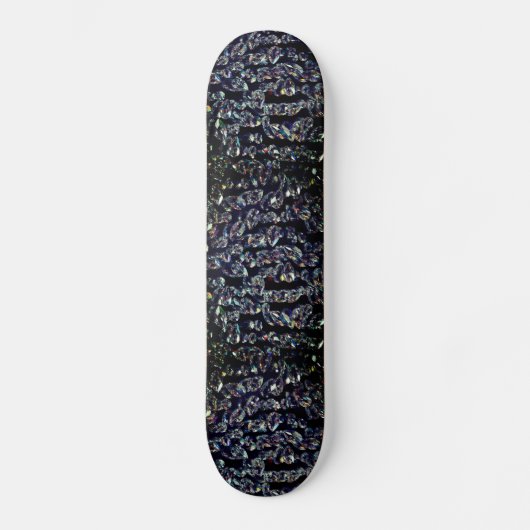 Glazen kristallen reflectie Skateboard Deck (Voorkant)