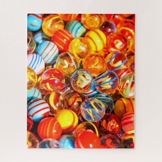 Glazen marbles legpuzzel (Verticaal)
